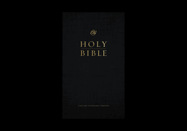 ESV Church Bible, Large Print, Red Letter (Hardcover, Black)