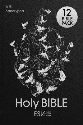 ESV Holy Bible with Apocrypha, Anglicized Standard Hardback 12 PACK: English Standard Version - Bibles, SPCK ESV