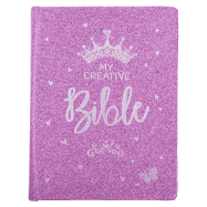 ESV My Creative Bible for Girls Faux Leather Hc, Purple Glitter