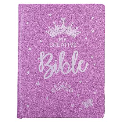 ESV My Creative Bible for Girls Faux Leather Hc, Purple Glitter - Christian Art Gifts (Creator)