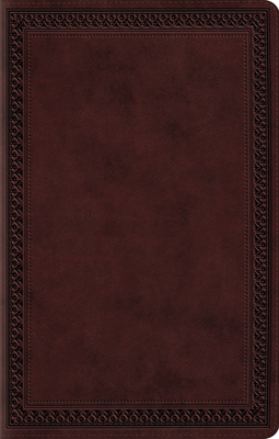 ESV Premium Gift Bible (Trutone, Mahogany, Border Design) - 