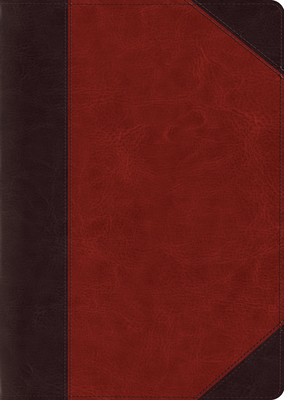 ESV Study Bible, Large Print (Trutone, Brown/Cordovan, Portfolio Design) - 