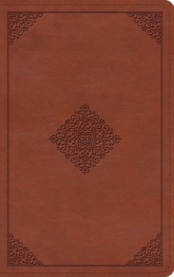 ESV Thinline Bible (Trutone, Terracotta, Ornament Design) - 