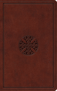 ESV Value Thinline Bible (Trutone, Brown, Mosaic Cross Design)