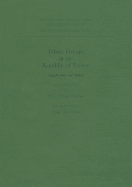 Ethnic Groups in the Republic of Turkey: Supplement and Index - Andrews, Peter