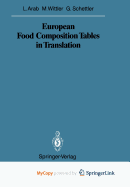 European Food Composition Tables in Translation