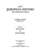 European Writers - Jackson, William T (Editor), and Stade, George, Professor (Editor)