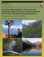 Evaluation of the Sensitivity of Inventory and Monitoring National Parks to Nutrient Enrichment Effects from Atmospheric Nitrogen Deposition Eastern Rivers and Mountains Network (Ermn)
