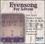 Evensong for Advent - Curtis Streetman (bass); Gerre Hancock (organ); Patrick Allen (organ); Stephen Burger (counter tenor);...