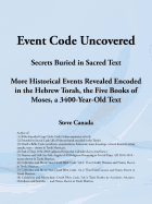 Event Code Uncovered: Secrets Buried in Sacred Text