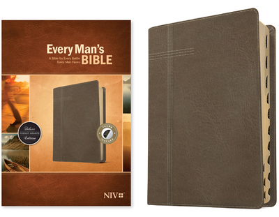 Every Man's Bible NIV (Leatherlike, Pursuit Granite, Indexed) - Tyndale (Creator), and Arterburn, Stephen (Notes by), and Merrill, Dean (Notes by)