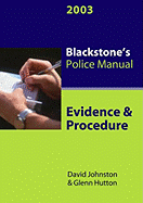 Evidence and Procedure 2003 - Canada, David Johnston, Governor General of, and Hutton, Glenn (Contributions by)