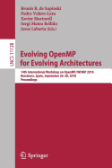 Evolving Openmp for Evolving Architectures: 14th International Workshop on Openmp, Iwomp 2018, Barcelona, Spain, September 26-28, 2018, Proceedings