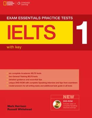 Exam Essentials Practice Tests: IELTS 1 with Key and Multi-ROM - Harrison, Mark, and Whitehead, Russell