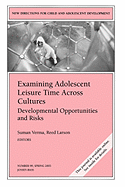 Examining Adolescent Leisure Time Across Cultures: Developmental Opportunities and Risks: New Directions for Child and Adolescent Development, Number 99