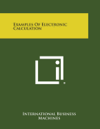 Examples of Electronic Calculation