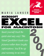 Excel 2001 for Macintosh: Visual QuickStart Guide - Langer, Maria