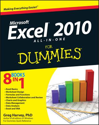 Excel 2010 All-in-One For Dummies - Harvey, Greg