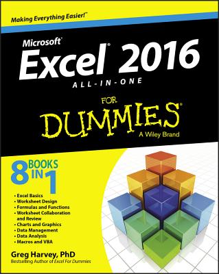 Excel 2016 All-In-One for Dummies - Harvey, Greg