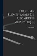 Exercises ?l?mentaires de G?om?trie Analytique