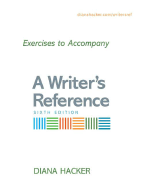 Exercises to Accompany a Writer's Reference - Hacker, Diana