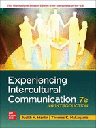 Experiencing Intercultural Communication: An Introduction ISE