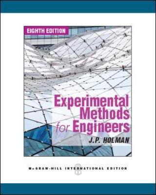 Experimental Methods for Engineers - Holman, Jack