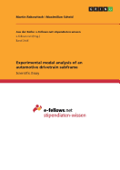 Experimental Modal Analysis of an Automotive Drivetrain Subframe