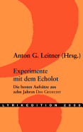 Experimente Mit Dem Echolot