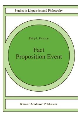 Fact Proposition Event - Peterson, P.L.