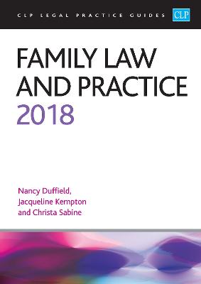 Family Law and Practice 2018 - Sabine, and Duffield, and Kempton