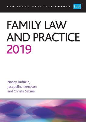 Family Law and Practice 2019 - Sabine, and Duffield, and Kempton