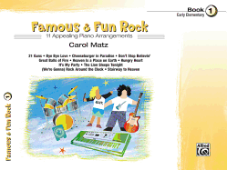 Famous & Fun Rock, Bk 1: 11 Appealing Piano Arrangements