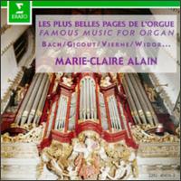 Famous Music for Organ - Marie-Claire Alain (organ)