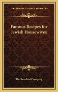 Famous Recipes for Jewish Housewives