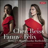 Fanny Hensel & Felix Mendelssohn Bartholdy: Arias, Lieder, Overtures - Arabella Steinbacher (violin); Chen Reiss (soprano); Jewish Chamber Orchestra Munich; Daniel Grossmann (conductor)