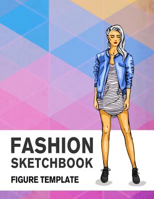 Fashion Sketchbook Figure Template: 430 Large Female Figure Template for Easily Sketching Your Fashion Design Styles and Building Your Portfolio - Derrick, Lance