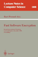 Fast Software Encryption: Second International Workshop, Leuven, Belgium, December 14-16, 1994. Proceedings