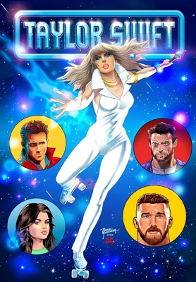 Female Force Taylor Swift Dazzler Homage Variant with Travis Kelce - Esquivel, Eric M, and Salas, Ramon, and Davis, Darren G (Editor)