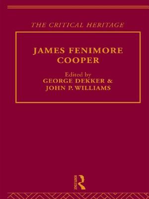 Fenimore Cooper - Dekker, George (Editor), and Williams, John P. (Editor)