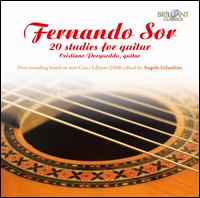 Fernando Sor: 20 Studies for Guitar - Cristiano Porqueddu (guitar)