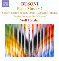 Ferruccio Busoni: Piano Music, Vol. 7 - Wolf Harden (piano)