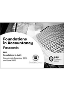 FIA Foundations in Audit (International) FAU INT: Passcards