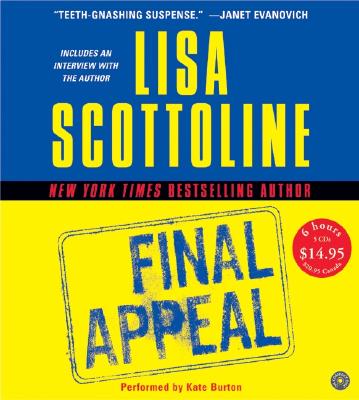 Final Appeal CD Low Price - Scottoline, Lisa, and Burton, Kate (Read by)