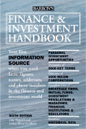 Finance and Investment Handbook