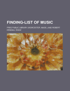 Finding-List of Music