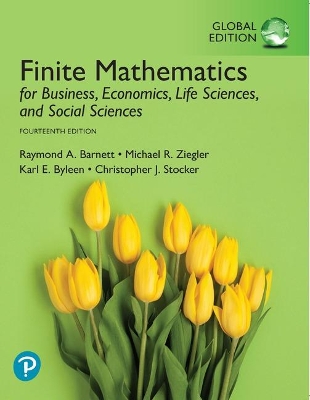 Finite Mathematics for Business, Economics, Life Sciences, and Social Sciences, Global Edition - Barnett, Raymond, and Ziegler, Michael, and Byleen, Karl