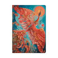 Firebird (Birds of Happiness) A4 Unlined Cahier