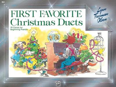 First Favorite Christmas Duets: 15 Carols for Beginning Pianists - Olson, Lynn Freeman