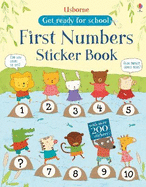 First numbers sticker book